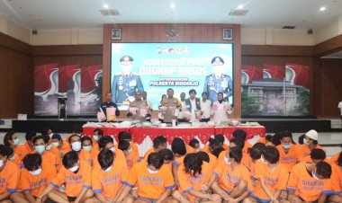 Polresta-Sidoarjo-Berhasil-Ungkap-110-Kasus-Narkoba-Amankan-134-Tersangka