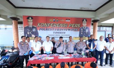 Operasi-Pekat-Semeru-2025-Polresta-Banyuwangi-Ungkap-25-Kasus-Amankan-37-Tersangka