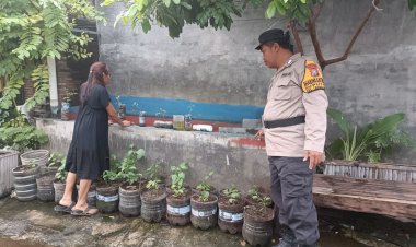 Kapolsek-Tanggulangin-Masifkan-Bhabinkamtibmas-Aktif-Patroli-Ketahanan-Pangan-Polresta-Sidoarjo