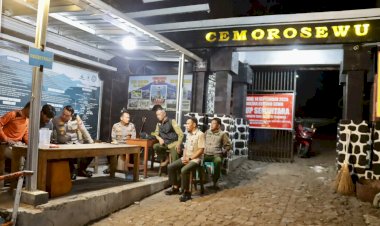 Polres-Magetan-Siaga-24-Jam-di-Cemoro-Sewu,-Antisipasi-Rembetan-Karhutla-Tawangmangu