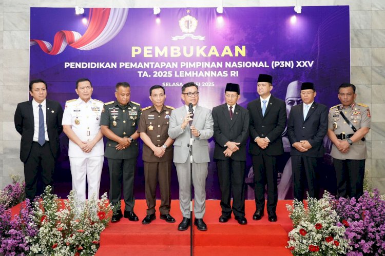 Gubernur Lemhannas RI Tekankan Peserta P3N 25 Miliki Empat Karakter Utama Kepemimpinan Nasional