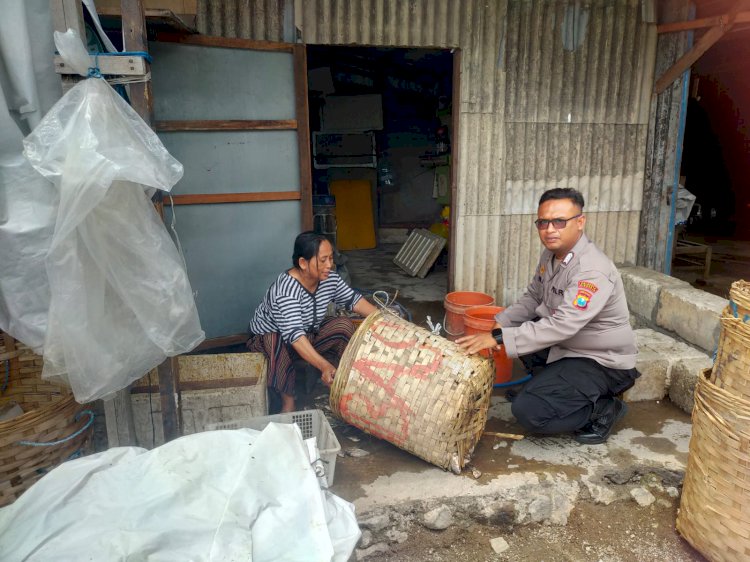 Polisi Edukasi Petani Tambak Kelola Ikan Mujair untuk Dongkrak Ketahanan Pangan Polresta Sidoarjo