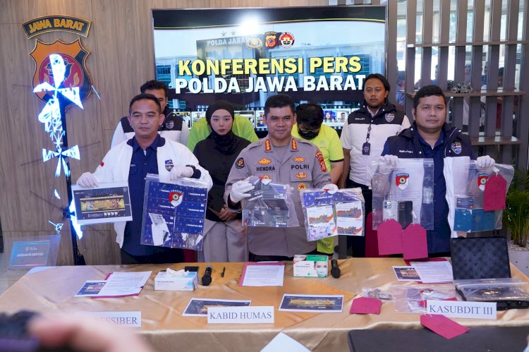 Polda Jabar Amankan Dua Pelaku Judi Online di Tangerang