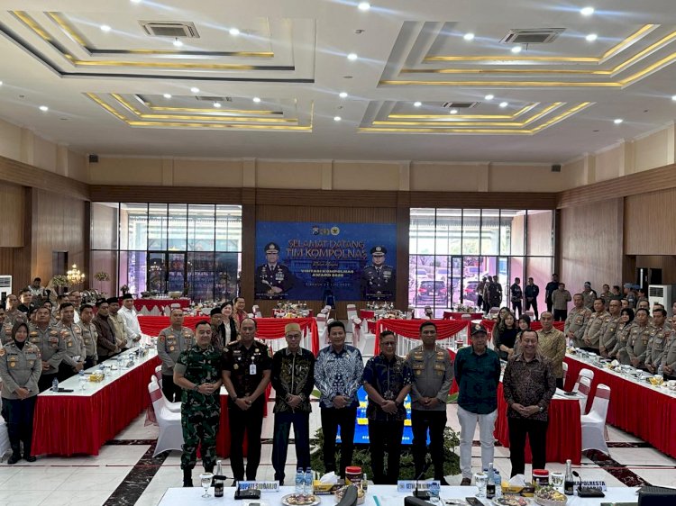 Visitasi Kompolnas untuk Penilaian Kompolnas Award 2025 di Polresta Sidoarjo