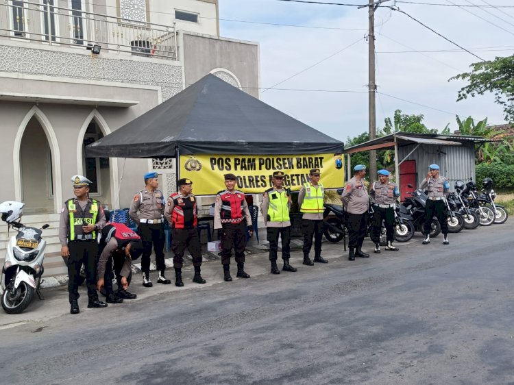 Polres Magetan Siagakan Ratusan Personel Gabungan Perkuat Pengamanan Suran Agung 2025
