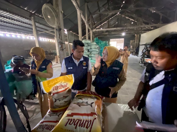 Polres Bojonegoro Bersama Satgas Pangan Sidak Penggilingan Padi, Antisipasi Beras Oplosan