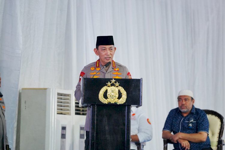 Hadiri Doa Bersama dan Peringatan Maulid Nabi, Kapolri Ajak Masyarakat Jaga Persatuan dan Kesatuan Untuk Memajukan Indonesia