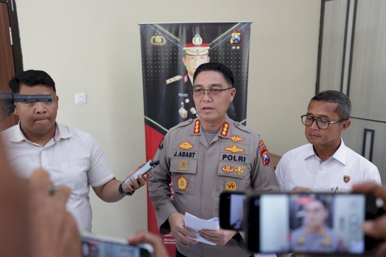 Polda Jatim Amankan Tersangka MF Alias P Diduga Kuat Terlibat Penghasutan Aksi Anarkis di Kediri
