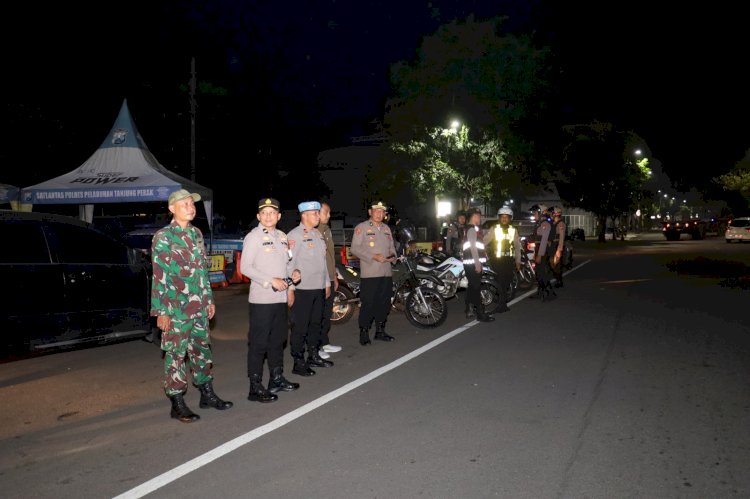 Polres Pelabuhan Tanjungperak Gencar Patroli Skala Besar Jelang Nataru