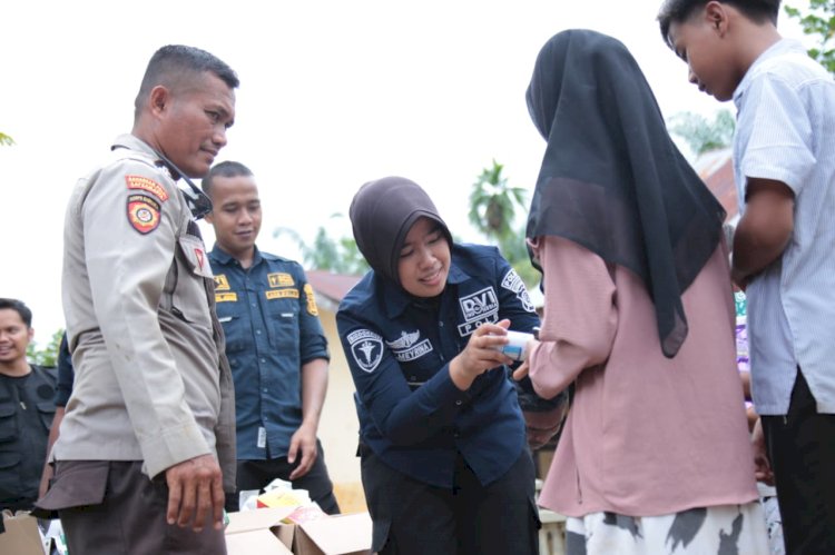 Polri Gelar Bakti Kesehatan di Sumbar untuk 222 Orang