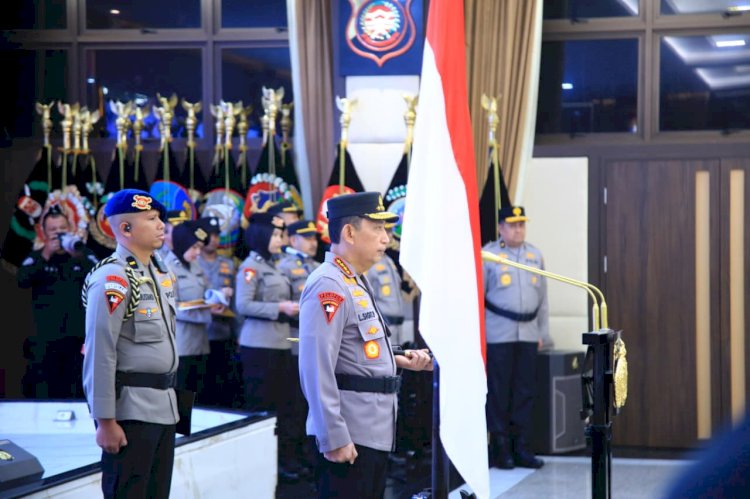 47 Perwira Tinggi Polri Naik Pangkat 1 Perwira Raih Bintang Tiga