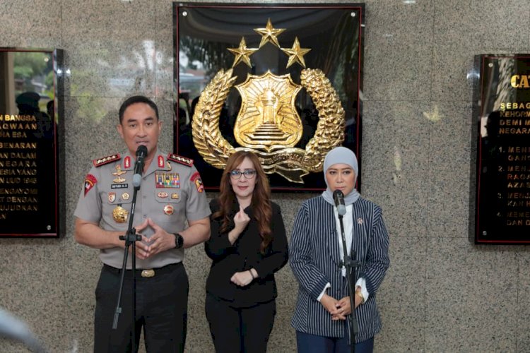 Kapolri Terima Audiensi Menkomdigi, Bahas Kolaborasi Polri dan Komdigi